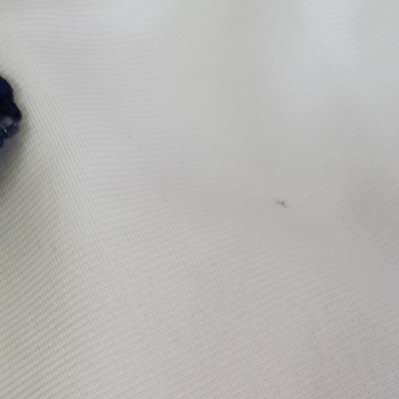 XL PUMA White With Blue/Red Arms & Trim Training Jacket - Picture 5 of 5